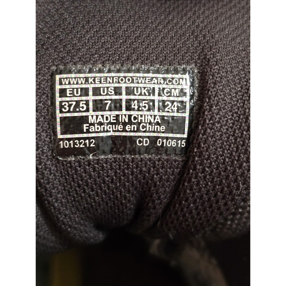 Keen Revel III Waterproof Hiking Boots Shoes Womens Size7 Black/Rose Dark Gray - Picture 6 of 7